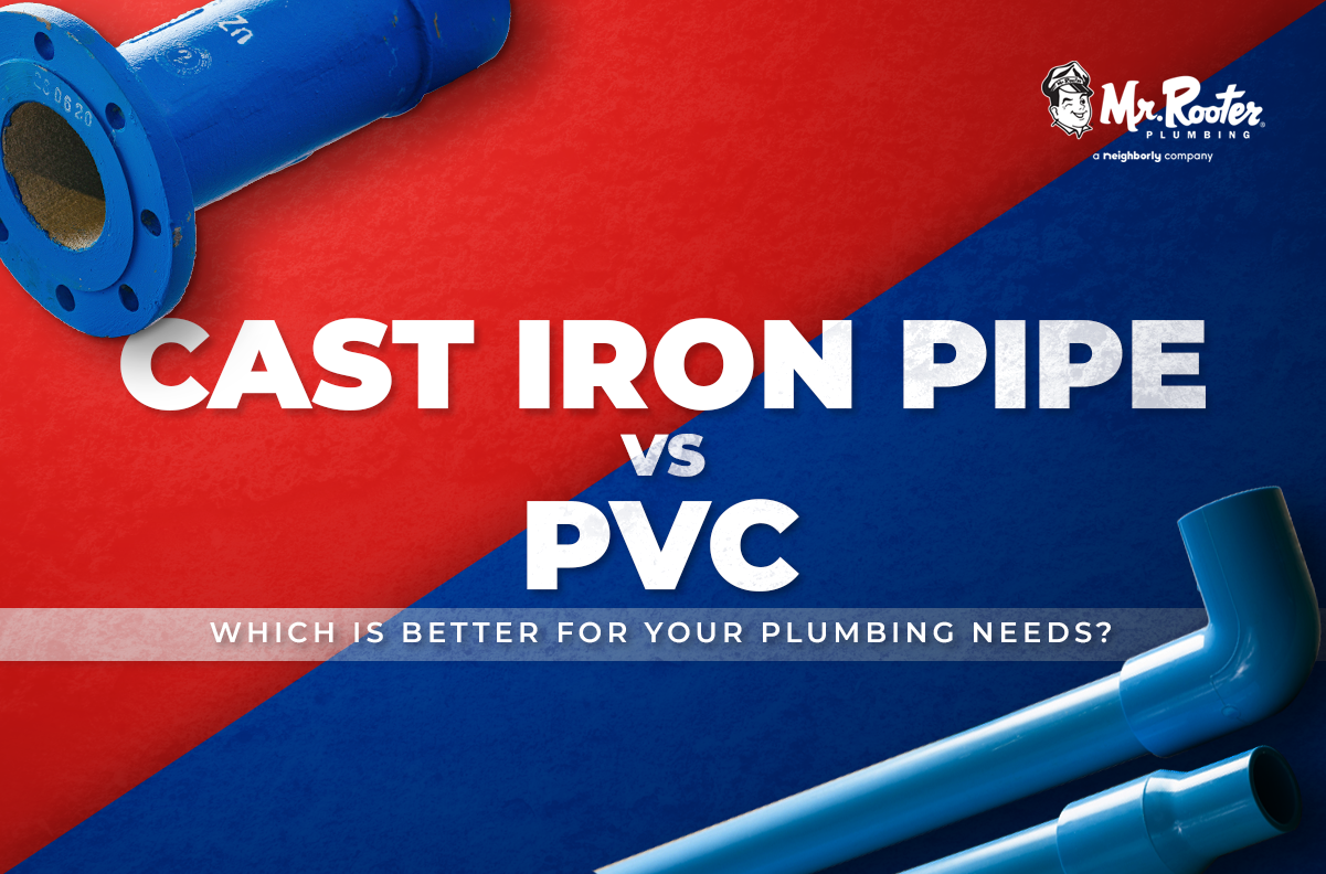 Cast Iron Pipe vs PVC