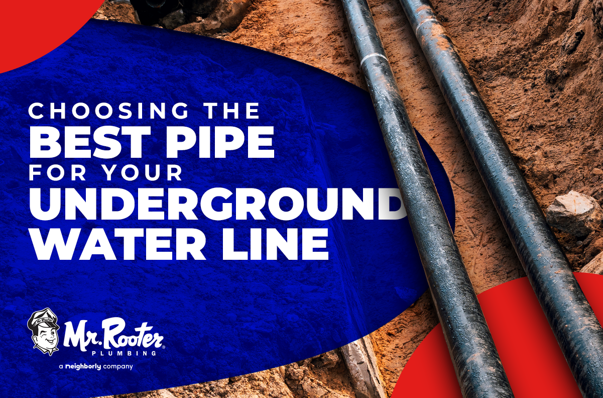 Choosing the Best Pipe for Your Underground Water Line
